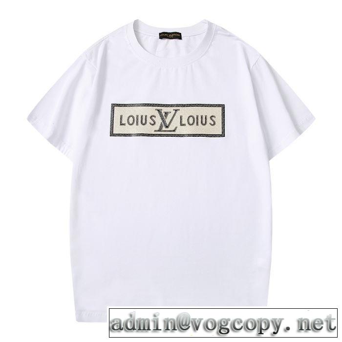 2色可選 2020春新作 半袖Tシャツ トレンド最先端のアイテム ルイ ヴィトン LOUIS VUITTON ファッションに合わせ