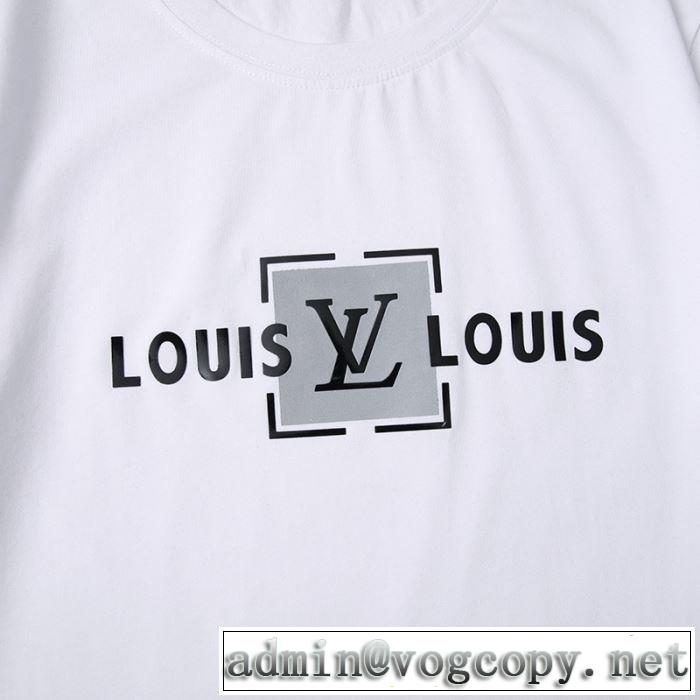 愛らしい春の新作 ルイ ヴィトン2色可選  LOUIS VUITTON 2020話題の商品 半袖Tシャツ飽きもこないデザイン