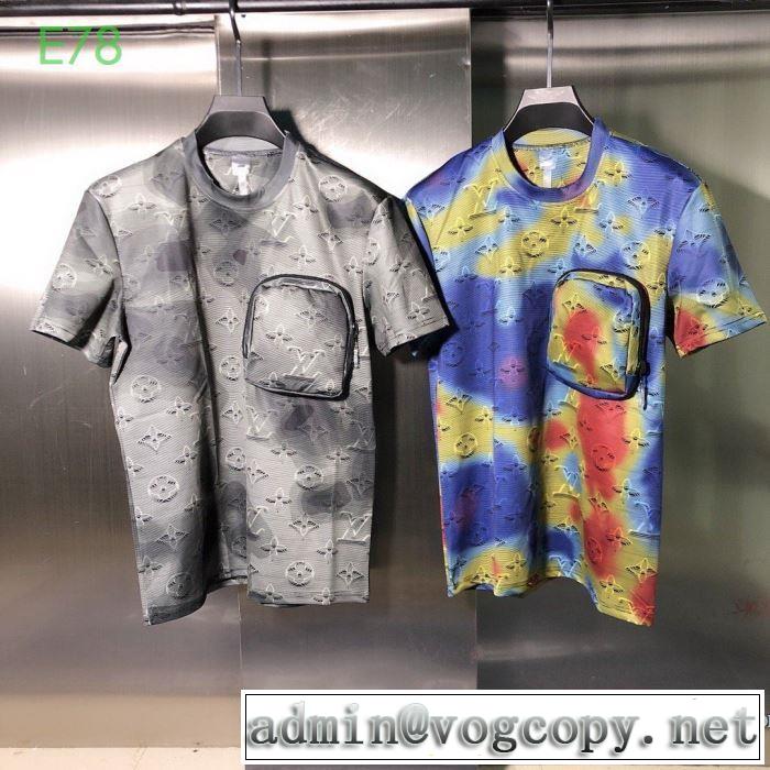 ルイ ヴィトンデザインお洒落 2色可選  LOUIS VUITTON 最新の入荷商品 半袖Tシャツトレンド最先端のアイテム