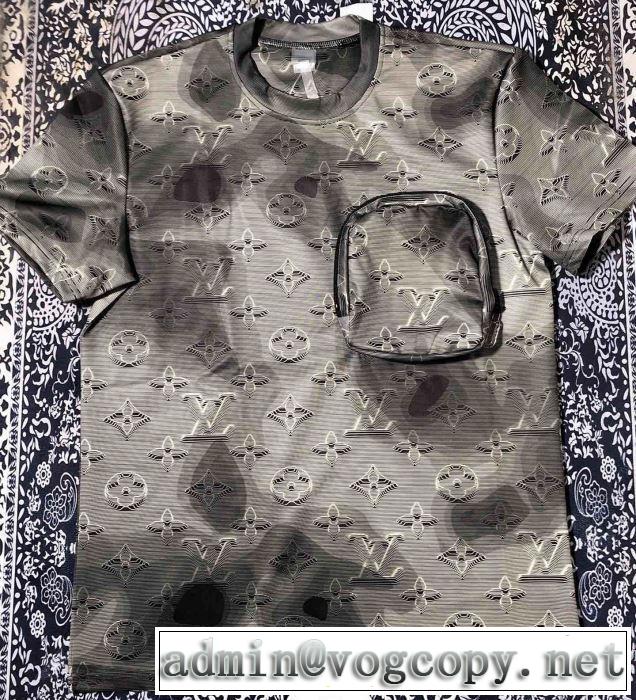 ルイ ヴィトンデザインお洒落 2色可選  LOUIS VUITTON 最新の入荷商品 半袖Tシャツトレンド最先端のアイテム