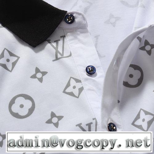 2色可選 差をつけたい人にもおすすめ 半袖Tシャツ 飽きもこないデザイン ルイ ヴィトン LOUIS VUITTON