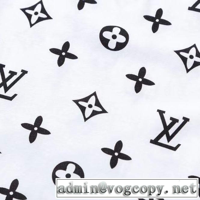 2020年春限定 2色可選 半袖Tシャツ 海外でも人気なブランド ルイ ヴィトン LOUIS VUITTON  海外大人気