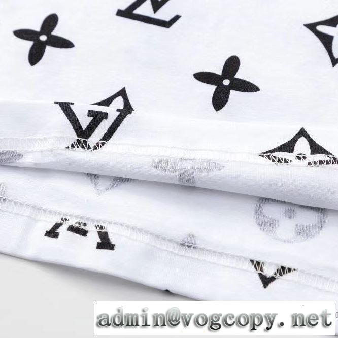 2020年春限定 2色可選 半袖Tシャツ 海外でも人気なブランド ルイ ヴィトン LOUIS VUITTON  海外大人気