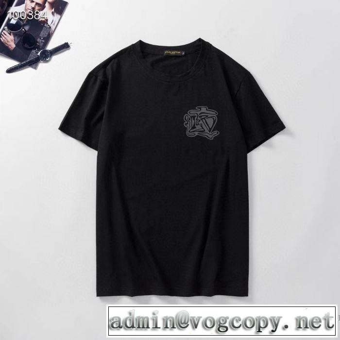 半袖Tシャツ 2色可選 今なお素敵なアイテムだ ルイ ヴィトン LOUIS VUITTON 大人の新作こそ