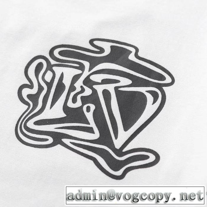 半袖Tシャツ 2色可選 今なお素敵なアイテムだ ルイ ヴィトン LOUIS VUITTON 大人の新作こそ