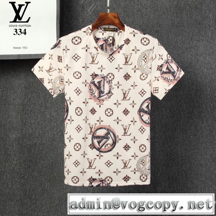 2020年春限定 3色可選 ルイ ヴィトン LOUIS VUITTON 大人の新作こそ 半袖Tシャツ 今なお素敵なアイテムだ