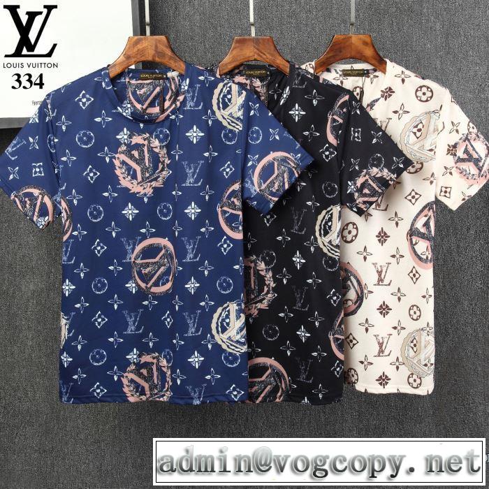 2020年春限定 3色可選 ルイ ヴィトン LOUIS VUITTON 大人の新作こそ 半袖Tシャツ 今なお素敵なアイテムだ