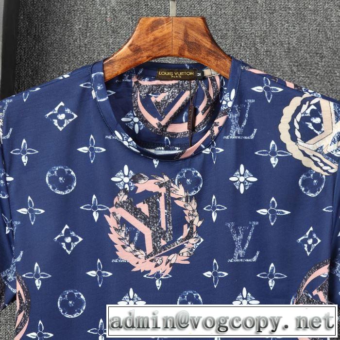 2020年春限定 3色可選 ルイ ヴィトン LOUIS VUITTON 大人の新作こそ 半袖Tシャツ 今なお素敵なアイテムだ