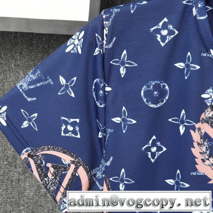 2020年春限定 3色可選 ルイ ヴィトン LOUIS VUITTON 大人の新作こそ 半袖Tシャツ 今なお素敵なアイテムだ