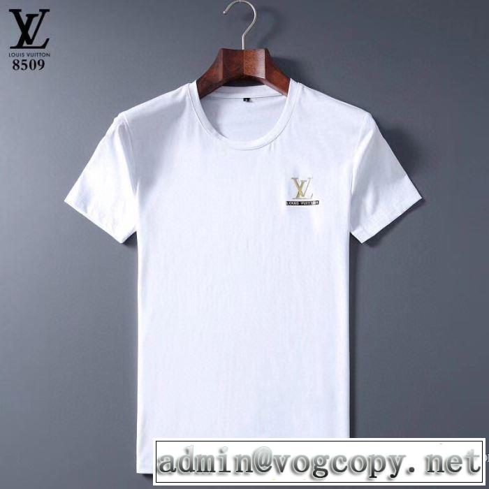半袖Tシャツ2色可選  日本未入荷カラー ルイ ヴィトン 一目惚れ級に LOUIS VUITTON 争奪戦必至