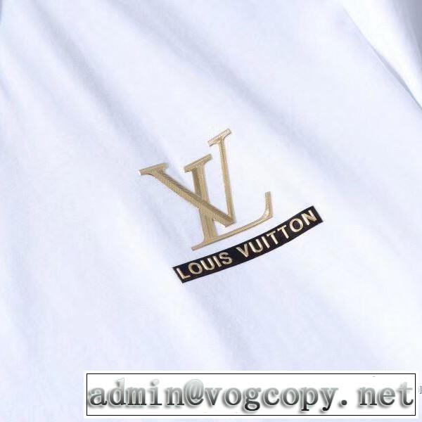 半袖Tシャツ2色可選  日本未入荷カラー ルイ ヴィトン 一目惚れ級に LOUIS VUITTON 争奪戦必至