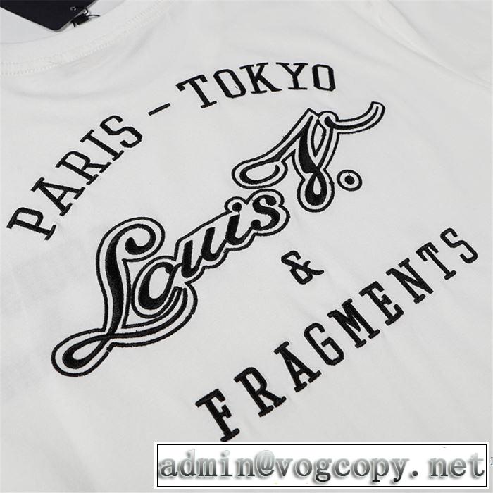 最先端のスタイル ルイ ヴィトン2色可選  LOUIS VUITTON 2020SS人気 半袖TシャツVIP価格SALE