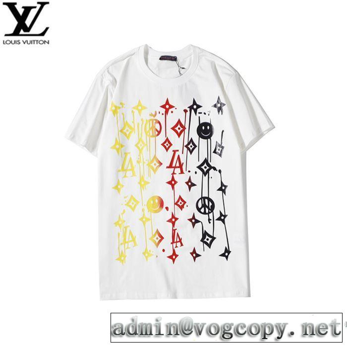 2色可選 ルイ ヴィトン おしゃれな人が持っている LOUIS VUITTON 半袖Tシャツ １点限り！VIPセール