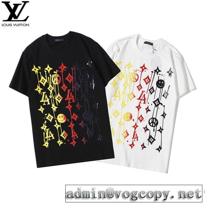 2色可選 ルイ ヴィトン おしゃれな人が持っている LOUIS VUITTON 半袖Tシャツ １点限り！VIPセール