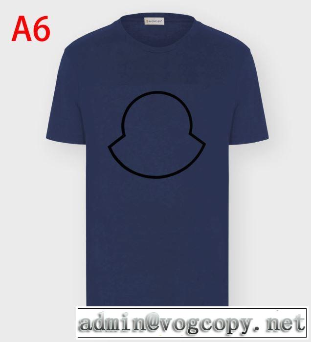 人気ランキング最高MONCLER Geniusプリント ｔシャツ モンクレール コピー メンズ 着こなしコットンウェア コーディネート 黒