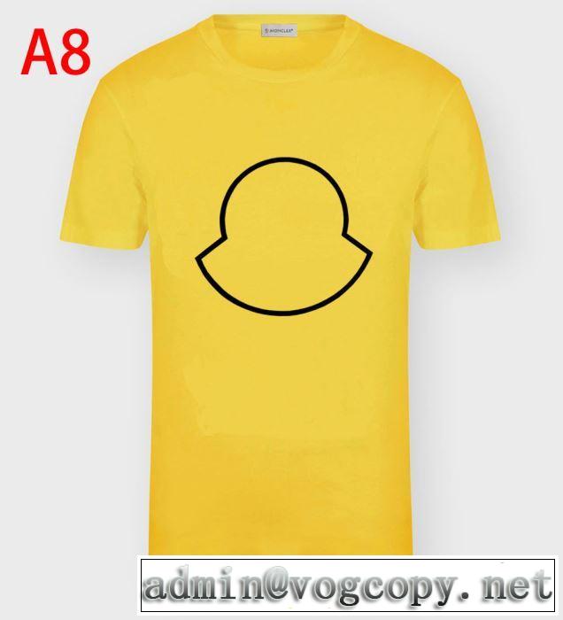 人気ランキング最高MONCLER Geniusプリント ｔシャツ モンクレール コピー メンズ 着こなしコットンウェア コーディネート 黒