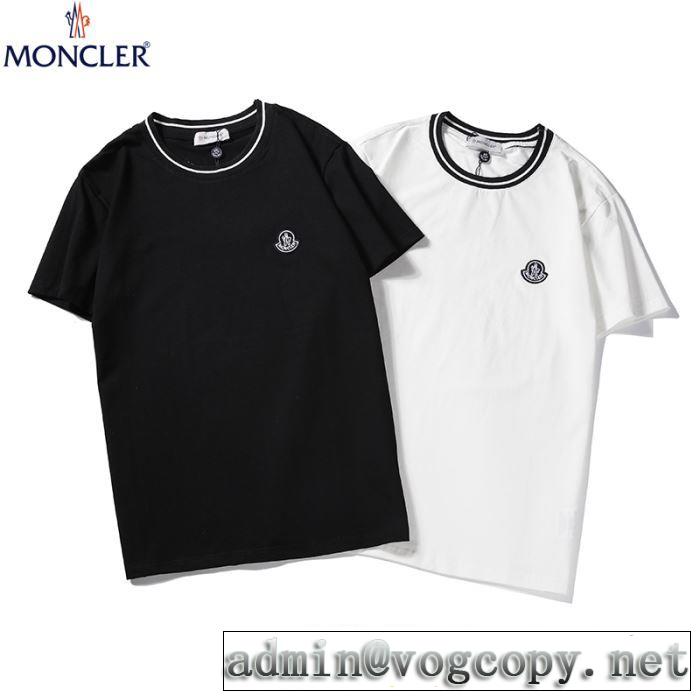 人気第一位MONCLER ｔシャツ モンクレール コピー 今季2020春夏人気通販 薄手の生地使いしやすい0918C717008390T034