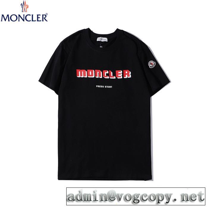 希少入手困難MONCLERモンクレール アーケード Tシャツ 使いやすい 2020年の新作アイテム 品質保証 ブラック ホワイト