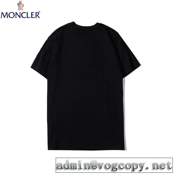 希少入手困難MONCLERモンクレール アーケード Tシャツ 使いやすい 2020年の新作アイテム 品質保証 ブラック ホワイト
