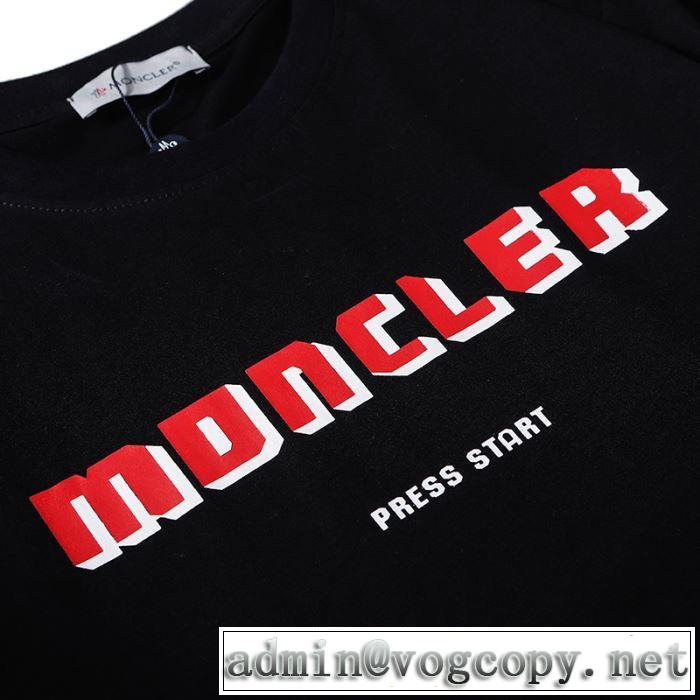希少入手困難MONCLERモンクレール アーケード Tシャツ 使いやすい 2020年の新作アイテム 品質保証 ブラック ホワイト