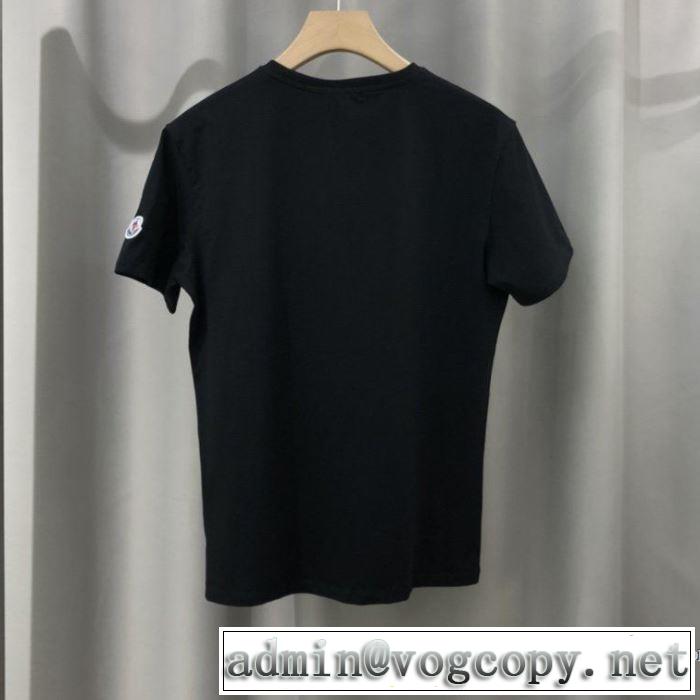 2020SS人気 2色可選 モンクレール MONCLER 今回注目する 半袖Tシャツ 2年以上連続１位獲得