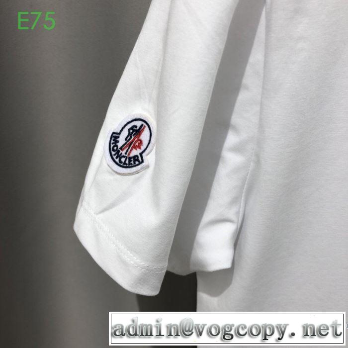 2020SS人気 2色可選 モンクレール MONCLER 今回注目する 半袖Tシャツ 2年以上連続１位獲得