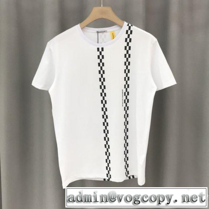 2色可選 モンクレール おしゃれ刷新に役立つ MONCLER オススメのアイテムを見逃すな 半袖Tシャツ