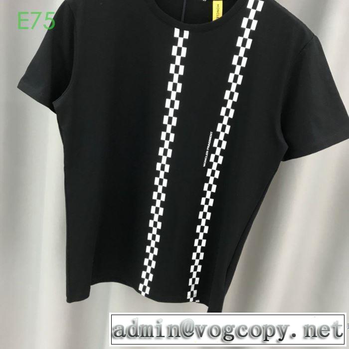 2色可選 モンクレール おしゃれ刷新に役立つ MONCLER オススメのアイテムを見逃すな 半袖Tシャツ