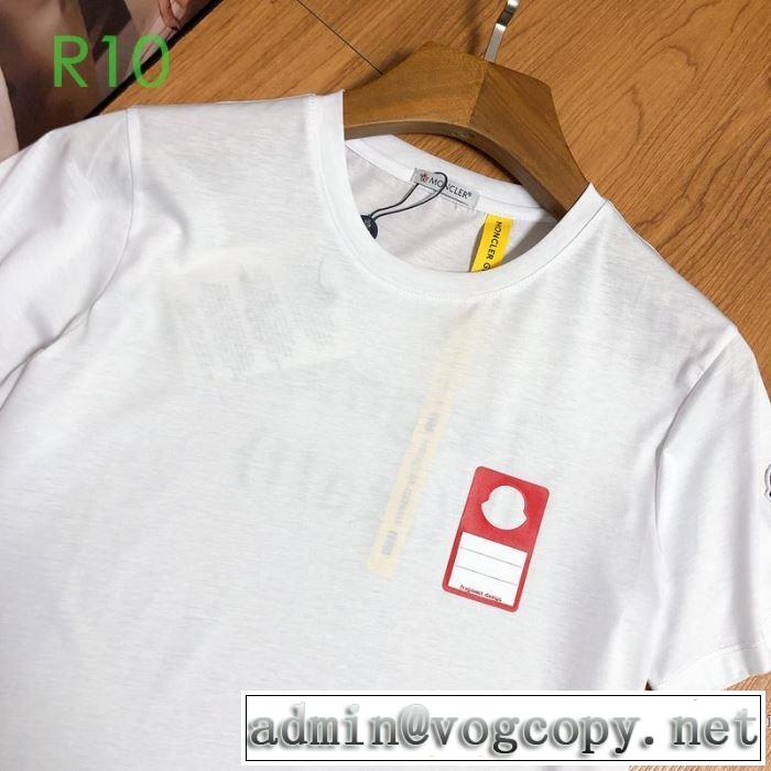 3色可選 普段使いにも最適なアイテム 半袖Tシャツ ストリート感あふれ モンクレール MONCLER