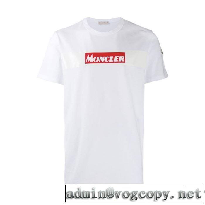 多色可選 最新の入荷商品 半袖Tシャツ ストリート系に大人気 モンクレール MONCLERどのアイテムも手頃な価格で