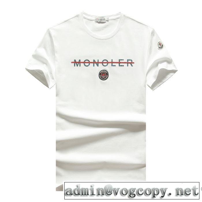 多色可選 飽きもこないデザイン 2020話題の商品 半袖Tシャツ 愛らしい春の新作 モンクレール MONCLER