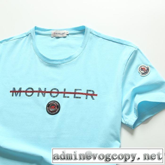 多色可選 飽きもこないデザイン 2020話題の商品 半袖Tシャツ 愛らしい春の新作 モンクレール MONCLER