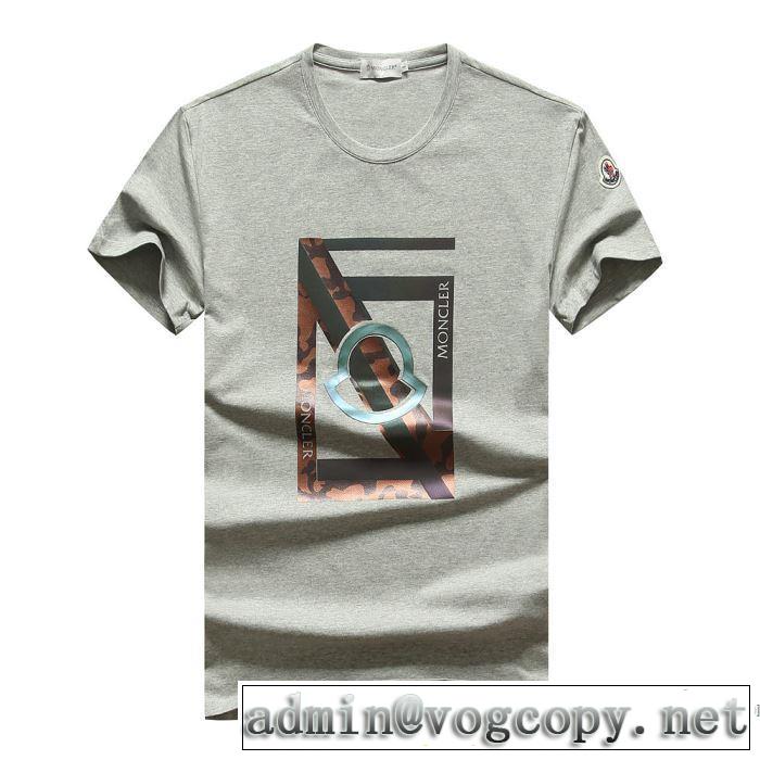 3色可選 春夏コレクション新品 半袖Tシャツ 程よい最新作 モンクレール MONCLER 大活躍する