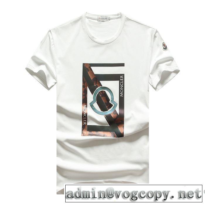3色可選 春夏コレクション新品 半袖Tシャツ 程よい最新作 モンクレール MONCLER 大活躍する