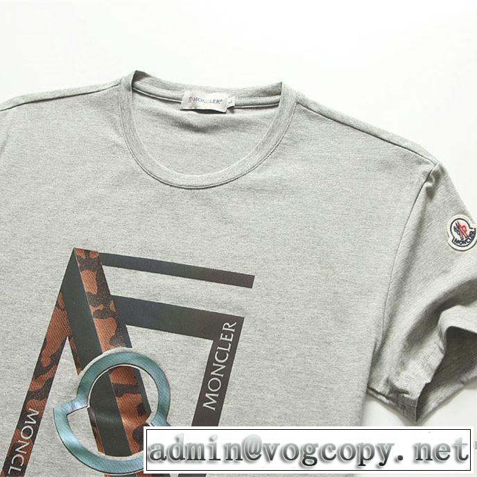 3色可選 春夏コレクション新品 半袖Tシャツ 程よい最新作 モンクレール MONCLER 大活躍する