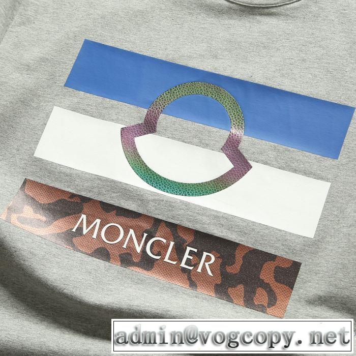 幅広いアイテムを展開 多色可選 半袖Tシャツ 非常にシンプルなデザインな モンクレール MONCLER