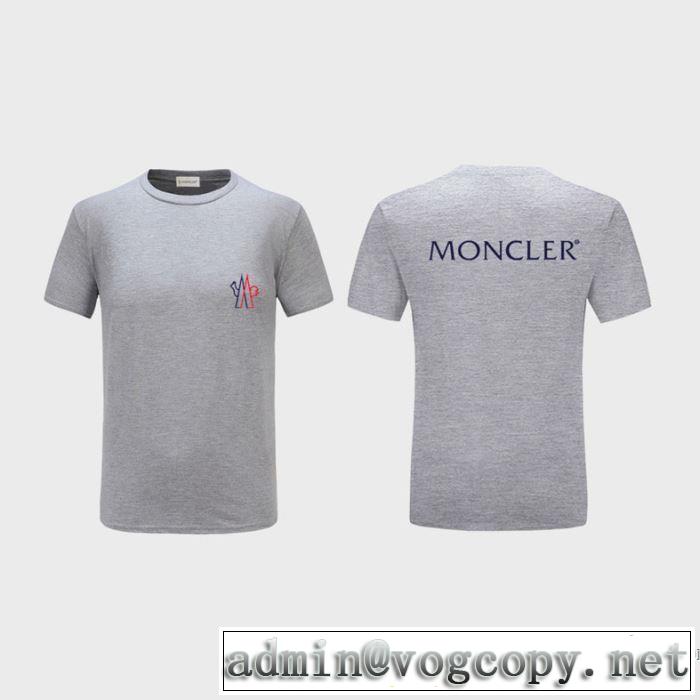 取り入れやすい 半袖Tシャツ 多色可選 大人気のブランドの新作 モンクレール MONCLER 確定となる上品