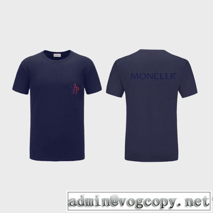 取り入れやすい 半袖Tシャツ 多色可選 大人気のブランドの新作 モンクレール MONCLER 確定となる上品