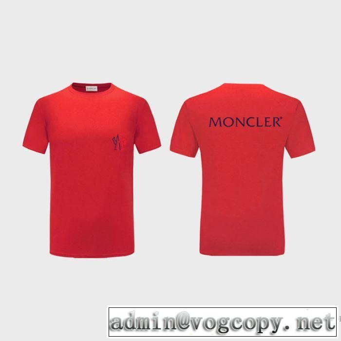 取り入れやすい 半袖Tシャツ 多色可選 大人気のブランドの新作 モンクレール MONCLER 確定となる上品