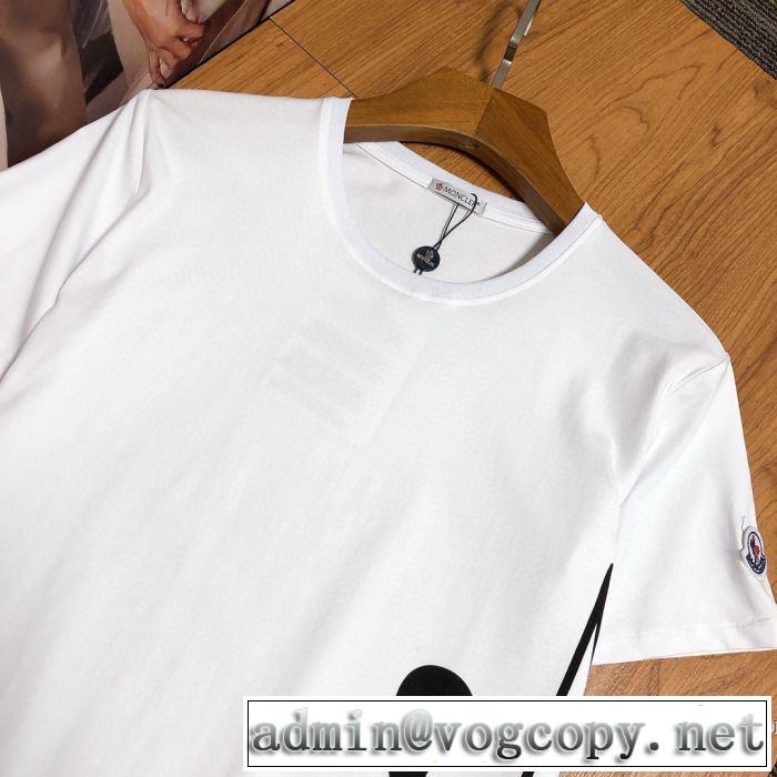 2色可選 価格も嬉しいアイテム 半袖Tシャツ 手頃価格でカブり知らず モンクレール MONCLER