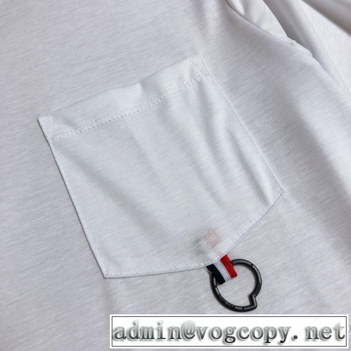 モンクレール限定色がお目見え  2色可選 MONCLER 限定品が登場 半袖Tシャツ 新作が見逃せない