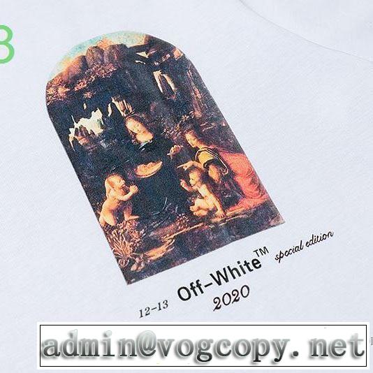 Off-White 最先端のスタイル オフホワイト 2020SS人気 半袖Tシャツ 2年以上連続１位獲得