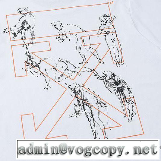 Off-White 最先端のスタイル オフホワイト 2020SS人気 半袖Tシャツ 2年以上連続１位獲得