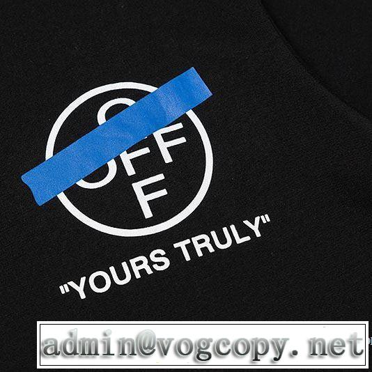 Off-White 2色可選 普段使いにも最適なアイテム オフホワイト 半袖Tシャツ ストリート界隈でも人気