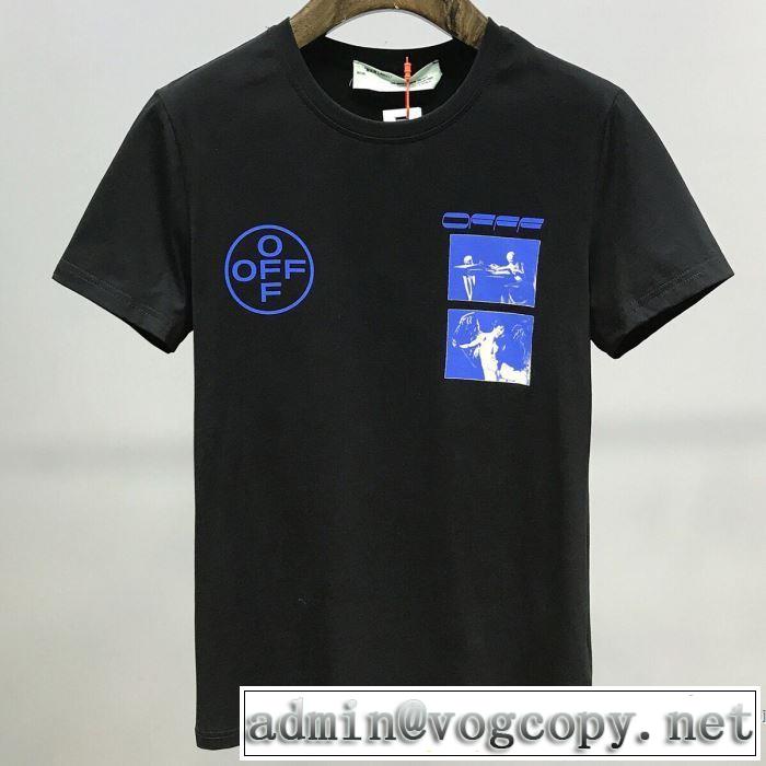 20SSトレンド Off-White 2色可選 オフホワイト 手頃価格でカブり知らず 半袖Tシャツ
