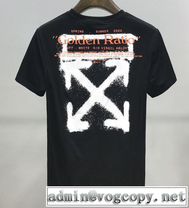 2色可選 通勤通学どちらでも使え 半袖Tシャツ 価格も嬉しいアイテム Off-White オフホワイト