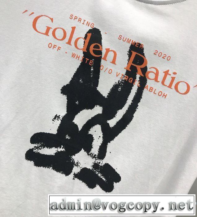 2色可選 通勤通学どちらでも使え 半袖Tシャツ 価格も嬉しいアイテム Off-White オフホワイト