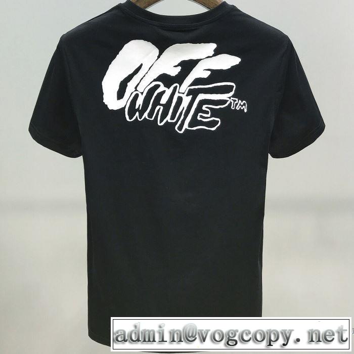 半袖Tシャツ 2色可選 新作が見逃せない Off-White 人気ランキング最高 オフホワイト 一目惚れ級に