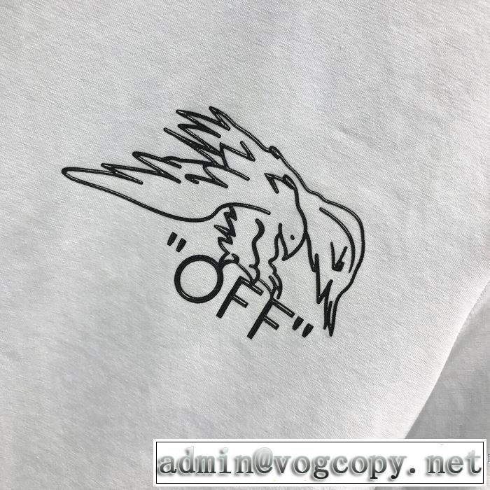 質の高い新品 Off-White 2色可選 オフホワイト 2020年春夏コレクション 半袖Tシャツ 注目されている