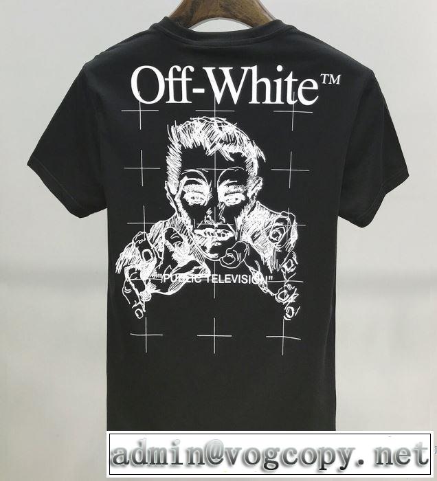今回注目する Off-White 2色可選 オフホワイト 2年以上連続１位獲得 半袖TシャツVIP価格SALE